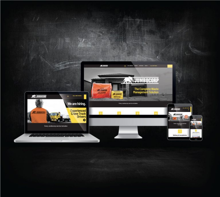 Jumbo Corp website - hei.design